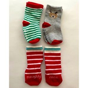 Carter’s Baby Holiday Socks Size 12-24 Months